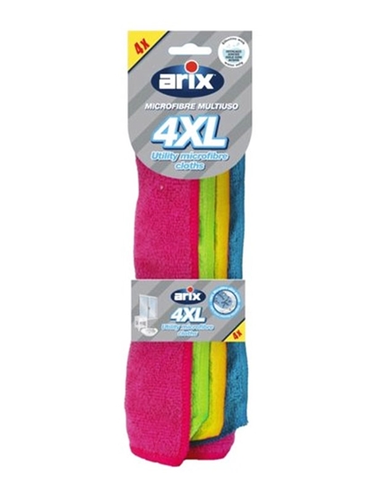 Immagine di ARIX PANNO MICROFIBRA M/USO 4PZ XL