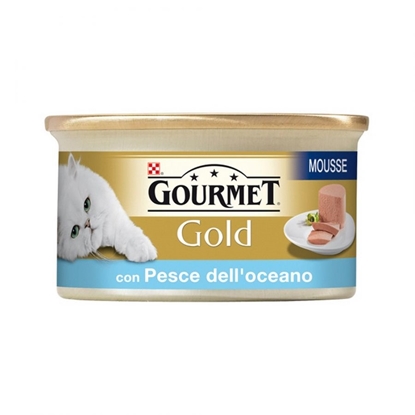 Immagine di GOURMET GATTO GOLD MOUSSE 85GR PESCE