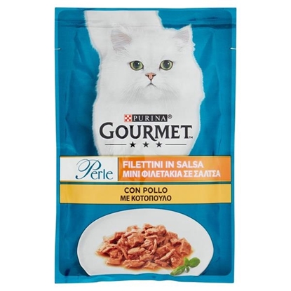 Immagine di GOURMET GATTO PERLE FILETTINI 85GR POLLO