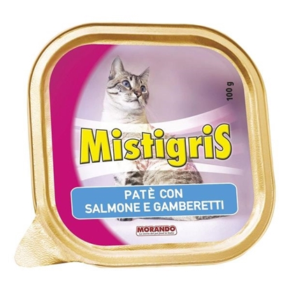 Immagine di MISTIGRIS GATTO VASCH. 100GR GAMBERETTI E SALMONE