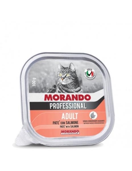 Immagine di MORANDO PROFESSIONAL GATTO ADULT PATE' 100GR (VASCH.) SALMONE