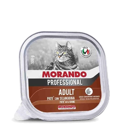 Immagine di MORANDO PROFESSIONAL GATTO ADULT PATE' 100GR (VASCH.) SELVAGGINA