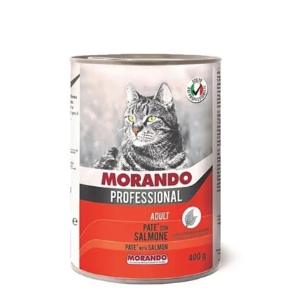 Immagine di MORANDO PROFESSIONAL GATTO ADULT PATE' 400GR (LATTINA) SALMONE