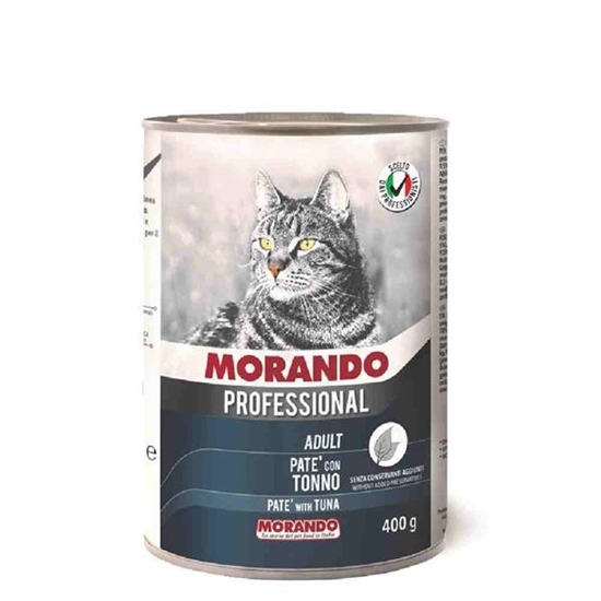 Immagine di MORANDO PROFESSIONAL GATTO ADULT PATE' 400GR (LATTINA) TONNO