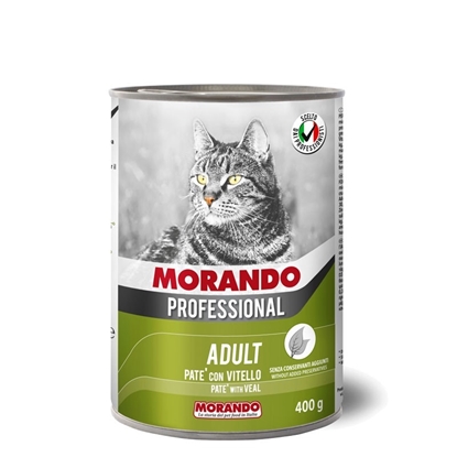 Immagine di MORANDO PROFESSIONAL GATTO ADULT PATE' 400GR (LATTINA) VITELLO