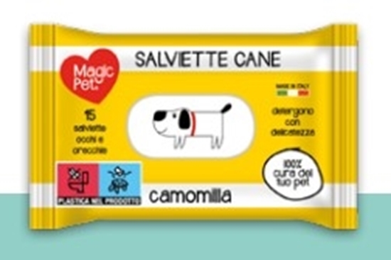 Immagine di MAGICPET SALV. CANE 15PZ CAMOMILLA