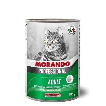 Immagine di MORANDO PROFESSIONAL GATTO ADULT BOCC. 405GR AGNELLO E VERDURE