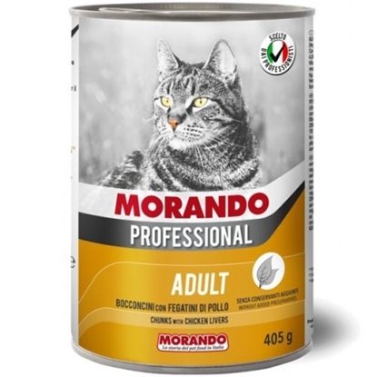 Immagine di MORANDO PROFESSIONAL GATTO ADULT BOCC. 405GR FEG. DI POLLO