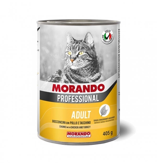 Immagine di MORANDO PROFESSIONAL GATTO ADULT BOCC. 405GR POLLO/TACCHINO