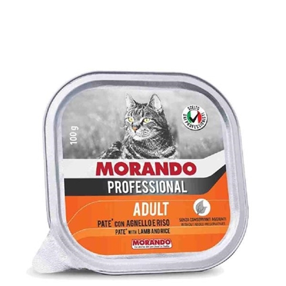 Immagine di MORANDO PROFESSIONAL GATTO ADULT PATE' 100GR (VASCH.) AGNELLO/RISO