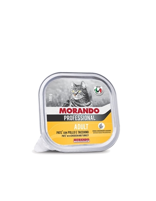 Immagine di MORANDO PROFESSIONAL GATTO ADULT PATE' 100GR (VASCH.) POLLO/TACCHINO