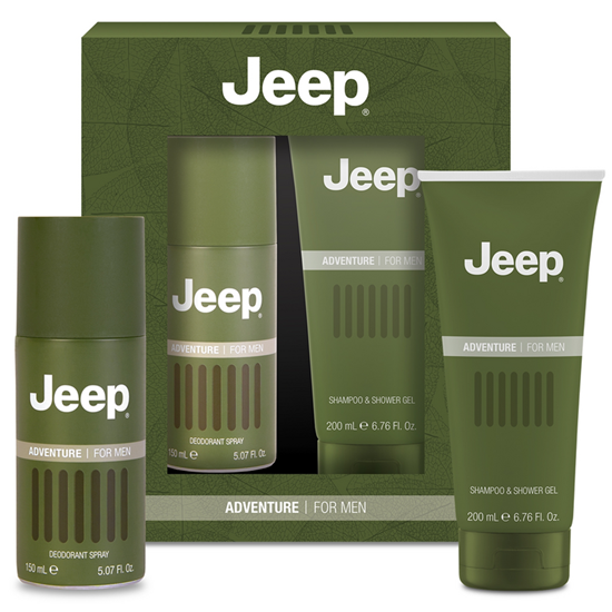 Immagine di JEEP ADVENTURE (DEO SPRAY 150ML + SHOWER GEL 200ML)