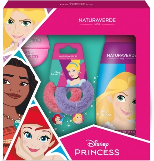 Immagine di PRINCESS CONF. REGALO (SH. 300ML+BOMBA BAGNO 100GR+ELASTICI)