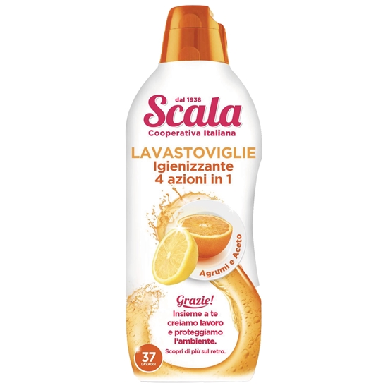 Immagine di SCALA GEL LAVASTOVIGLIE 750ML ACETO/AGRUMI