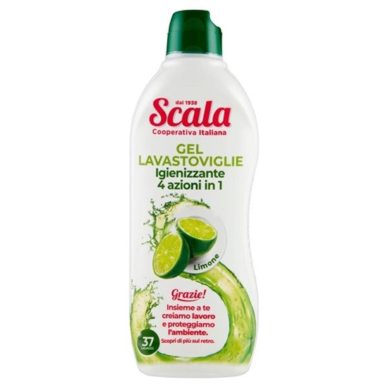 Immagine di SCALA GEL LAVASTOVIGLIE TUTTOIN1 750ML LIMONE