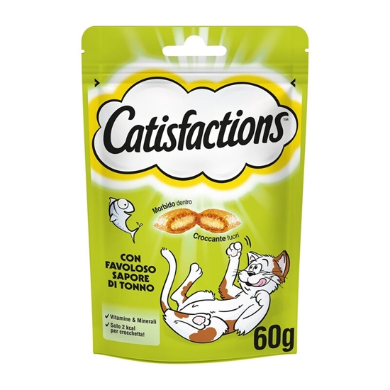 Immagine di CATISFACTIONS GATTO CROCC. 60GR TONNO