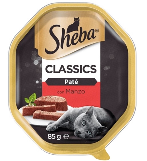 Immagine di SHEBA GATTO VASCH. PATE' CLASSIC 85GR MANZO