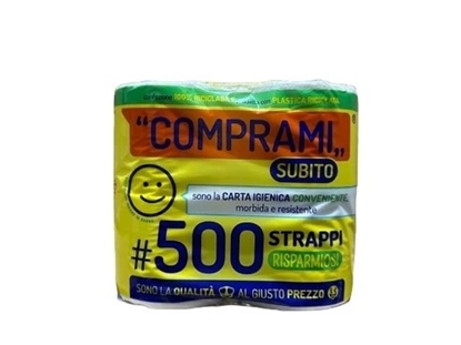 Immagine di COMPRAMI C. IGIENICA 4ROT 2V 500 STRAPPI