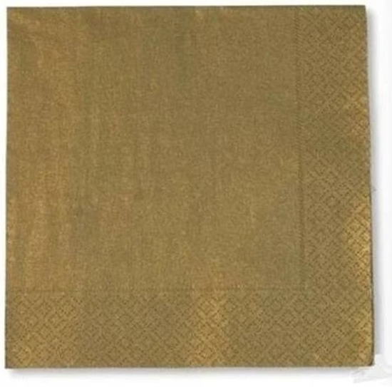 Immagine di LE NAPPAGE TOVAGLIOLO 33X33 50PZ 2V ORO