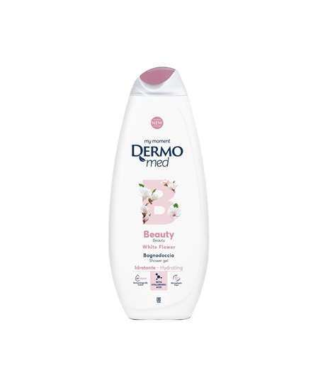 Immagine di DERMOMED BAGNO 650ML BEAUTY FIORI BIANCHI