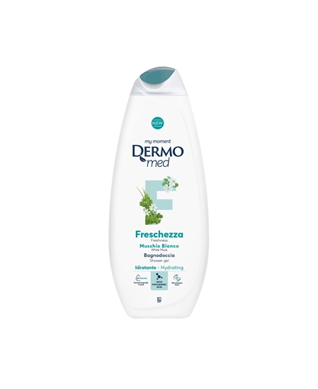 Immagine di DERMOMED BAGNO 650ML FRESCHEZZA MUSCHIO BIANCO