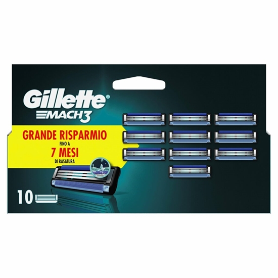 Immagine di GILLETTE MACH3 RIC. 10PZ