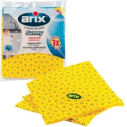 Immagine di ARIX PANNO SUNNY GIALLO MULTIUSO 3PZ