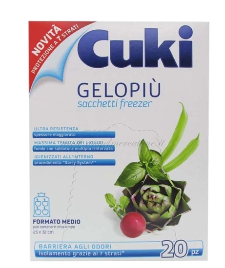 Immagine di CUKI GELO 2,5LT MEDIO 23X32 20PZ