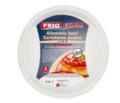 Immagine di FRIO EXPERT VASCH. TORTA 2PZ DUO (ALLUMINIO FUORI E CARTA FORNO DENTRO)