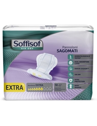 Immagine di SOFFISOF AIR DRY PANNOLONE SAGOMATO 30PZ EXTRA