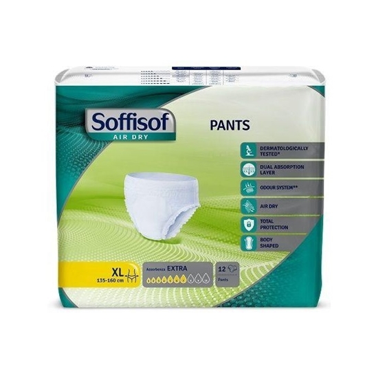 Immagine di SOFFISOF AIR DRY PANTS 12PZ EXTRA XL