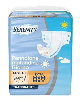 Immagine di SERENITY PANNOLONE MUTANDINA 14PZ EXTRA GIORNO L