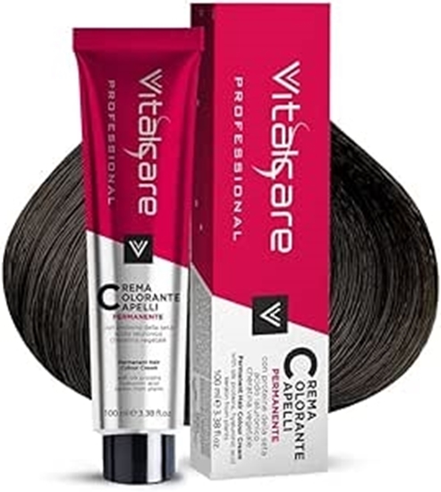 Immagine di VITALCARE CREMA COLORANTE TUBETTO 100ML 4 CASTANO