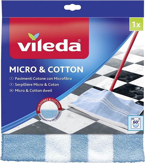 Immagine di VILEDA PANNO PAV. COTONE MICROFIBRA