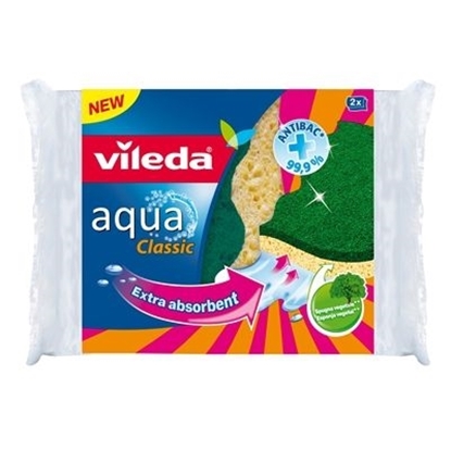 Immagine di VILEDA SPUGNA ABRASIVA AQUA 2PZ