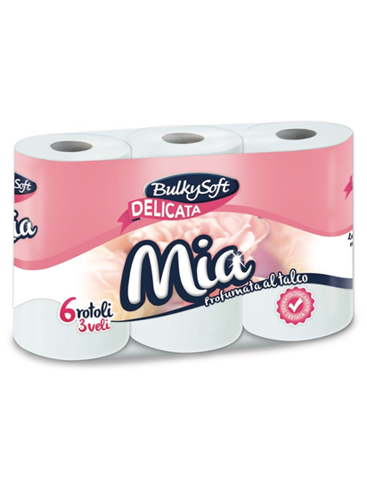 Immagine di BULKYSOFT C. IGIENICA MIA 6ROT 3V 200 STRAPPI DELICATA