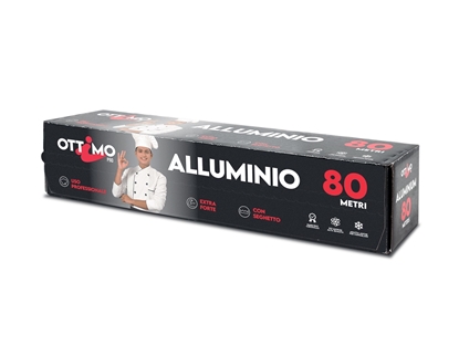 Immagine di OTTIMOPRO ALLUMINIO RIC. 80MT ROLL300 H290MM 11MICRON
