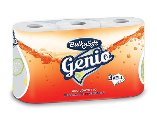 Immagine di BULKYSOFT ASCIUGATUTTO GENIO 3ROT 3V 75 STRAPPI DECORATO